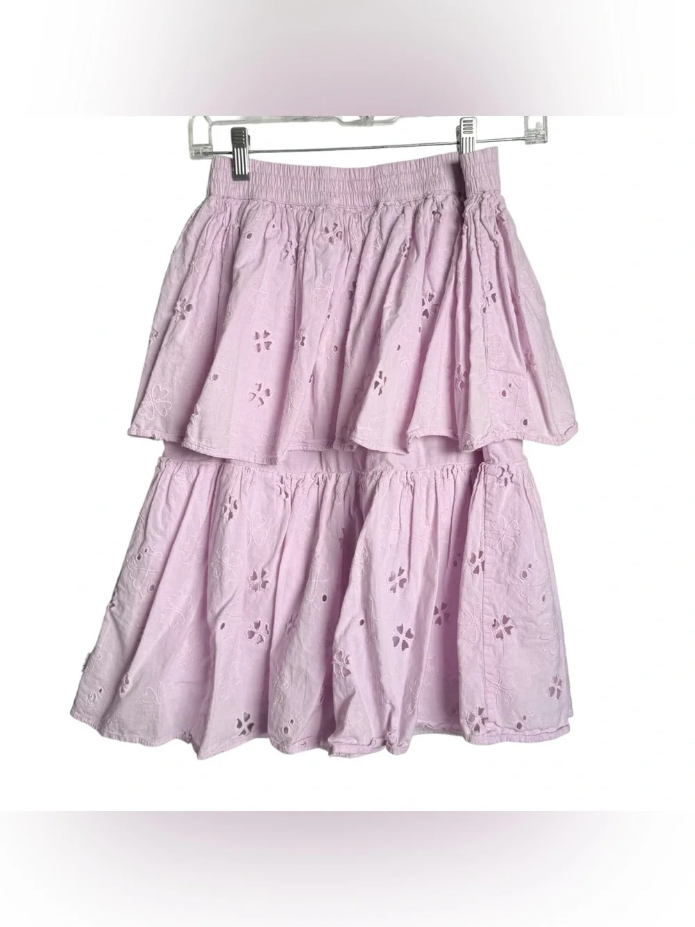 MOLO BRIGETTE FLUTTER TEE TOP RITZA RUFFLE SKIRT ALPINE GLOW EYELET SET 15-16
